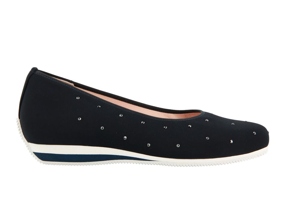 Hassia Slipper SANREMO H-WEITE STRETCH OCEAN SWAROVSKI (37½)