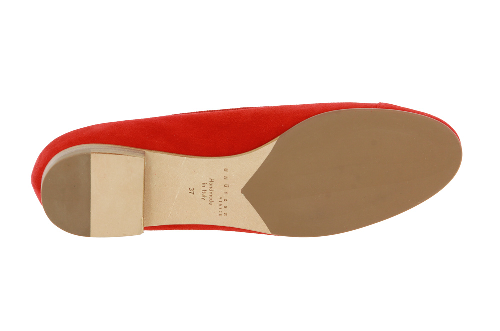 Unützer Ballerina FARFALLA CAMOSCIO ROSSO