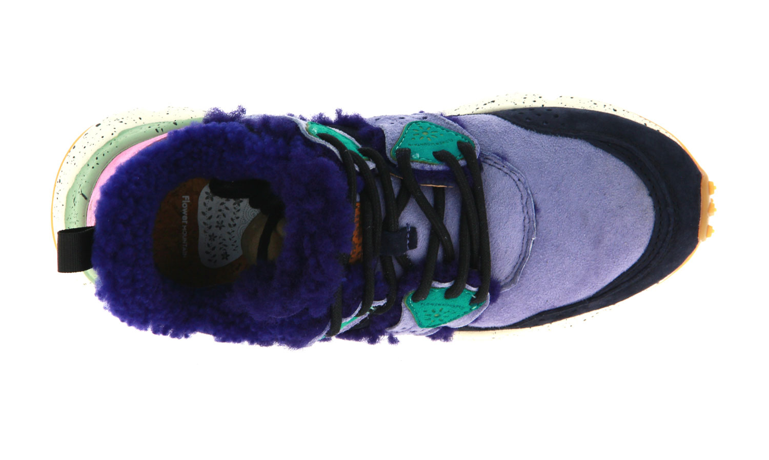 Flower Mountain Sneaker CORAX WOMAN BLEU (39)