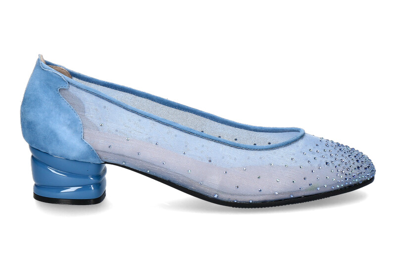 Fernando Pensato Pumps GRACE AVIO CAMOSCIO- avio/ blau