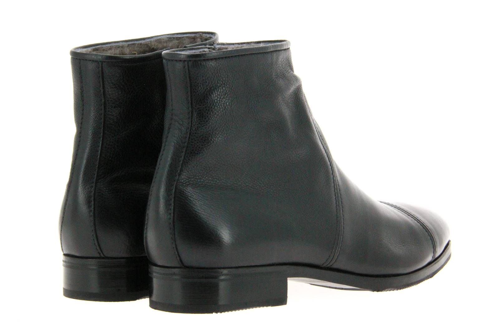 Gravati Stiefelette gefüttert CALF NERO SCHWARZ (42½)