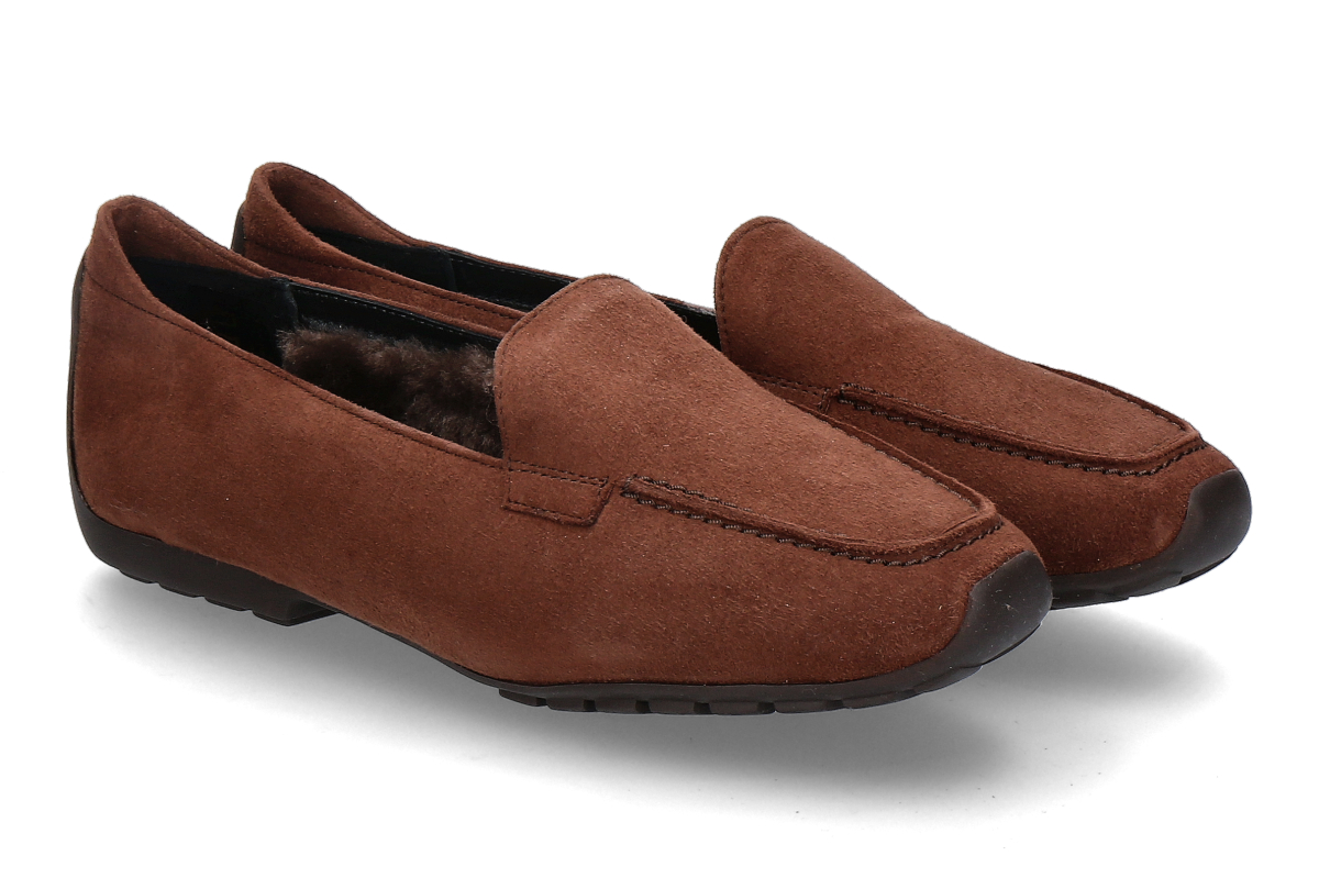 Mania Loafer gefüttert 25 CAMOSCIO- marrone/ braun