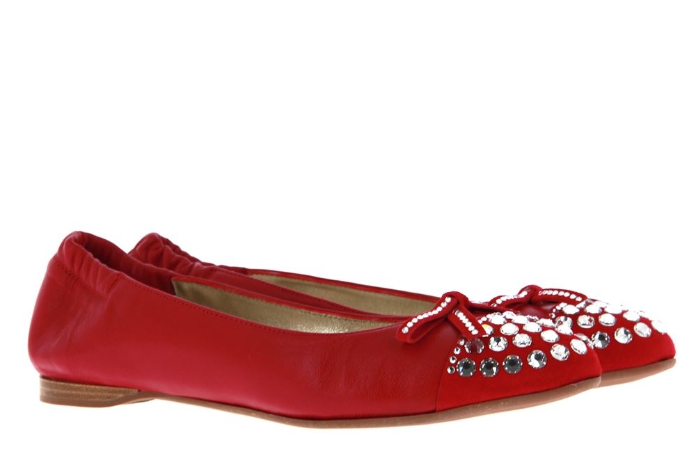 ScarpaRossa Ballerina CAMOSCIO ROSSO ALASKA CRYSTAL (39½) ScarpaRossa Ballerina CAMOSCIO ROSSO ALASKA CRYSTAL (39½)