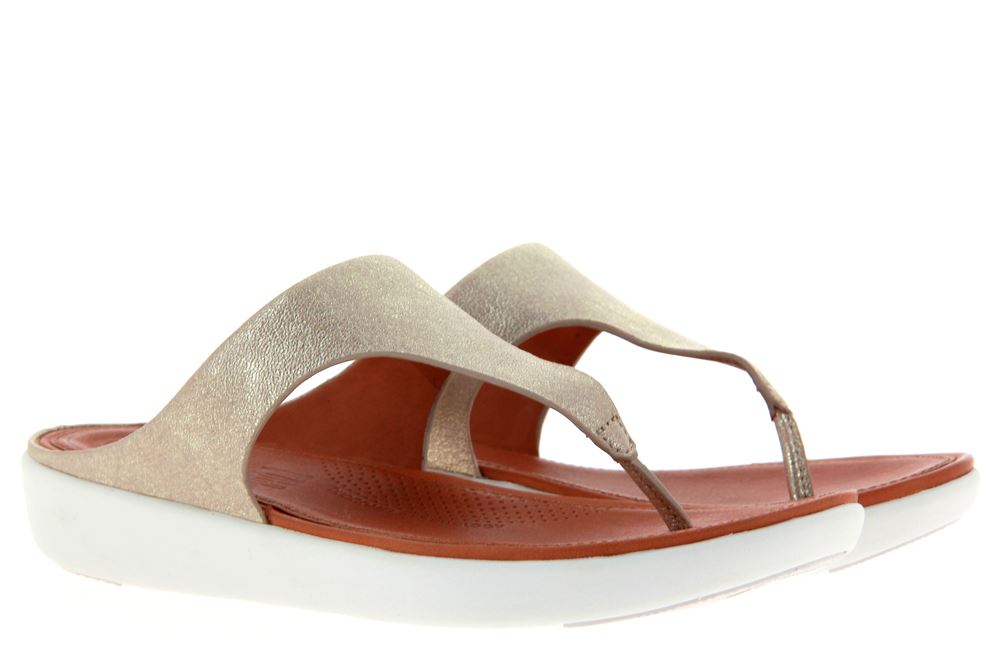 Fitflop Sandale BANDA ll TOE THONG METALLIC SILVER (37 )