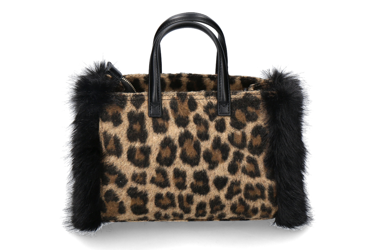 Rue Madam Tasche MEGEVE MINI TOTE- leopard