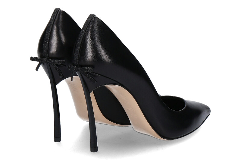 Casadei High Heels PELLAME MINORCA NERO (39½)