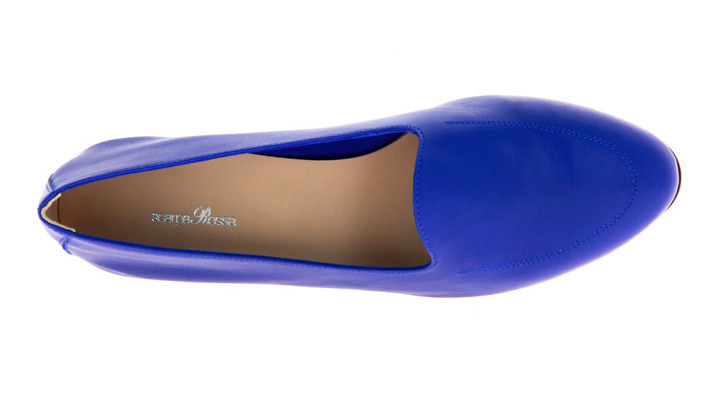 Scarparossa Slipper BENITO NAPPA ROYAL BLUE (36)