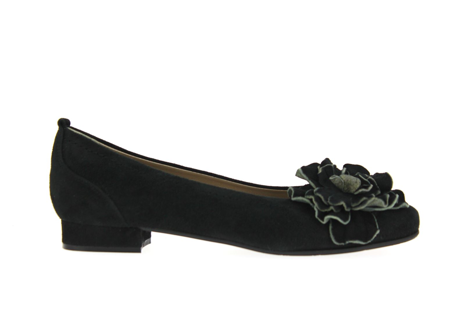 dirndl + bua Ballerina VELOUR SCHWARZ (38)