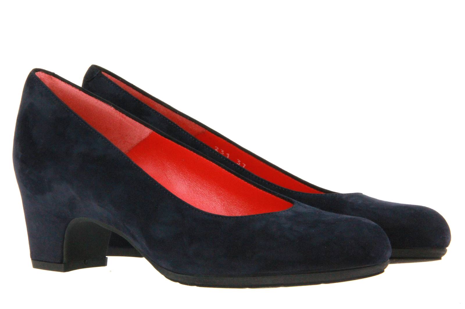 Pas de rouge Pumps CAMOSCIO BLU (43)