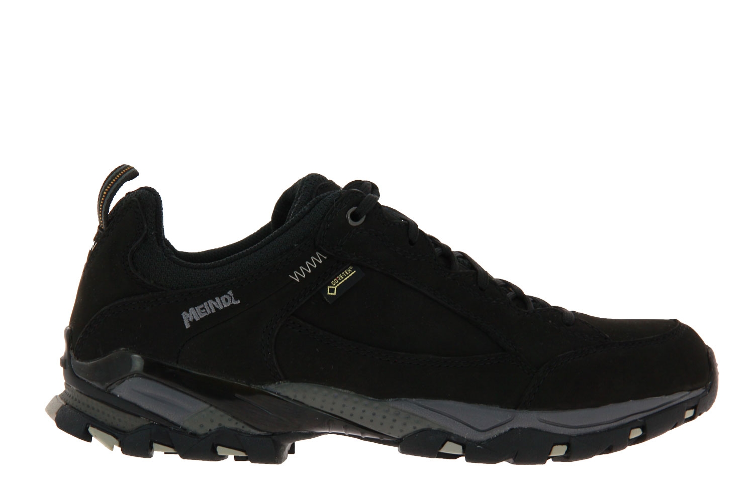 Meindl Trekkingschuh TOLEDO GTX NUBUKLEDER SCHWARZ (42½)