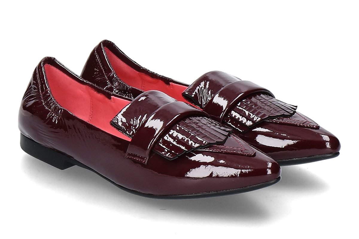Blackrose Slipper VENICE NAPLACK- weinrot/ bordeaux