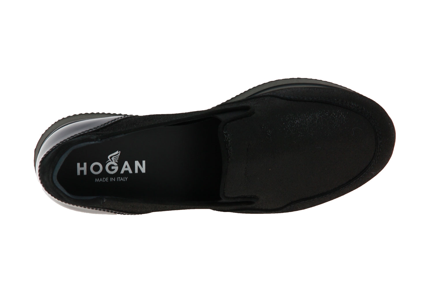 Hogan Slipper LEATHER NERO (38½)