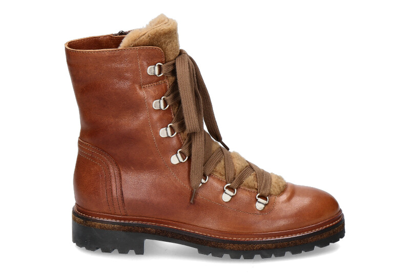 Dirndl und Bua Stiefelette gefüttert RIVER COGNAC (37 ) Dirndl und Bua Stiefelette gefüttert RIVER COGNAC (37 )