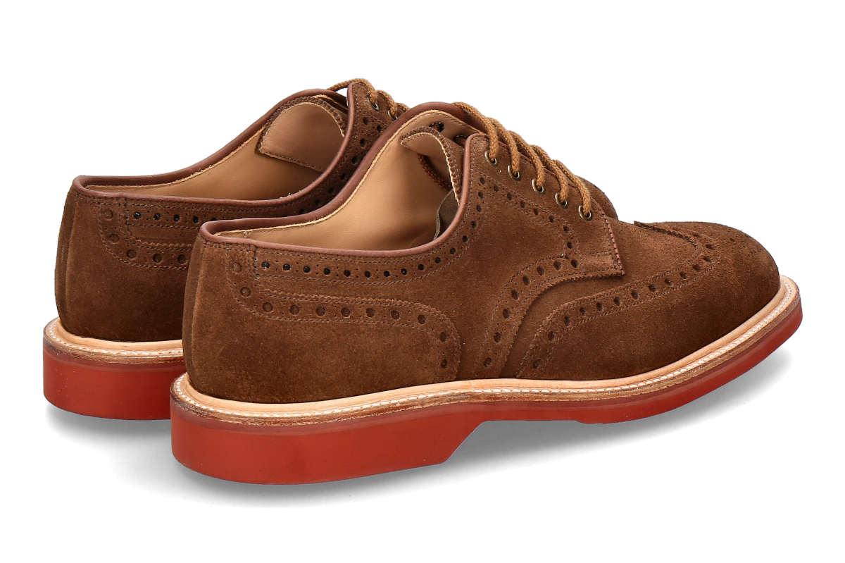 Crockett Jones Schnürschuh CARDIGAN SUEDE- snuff_132300232_2