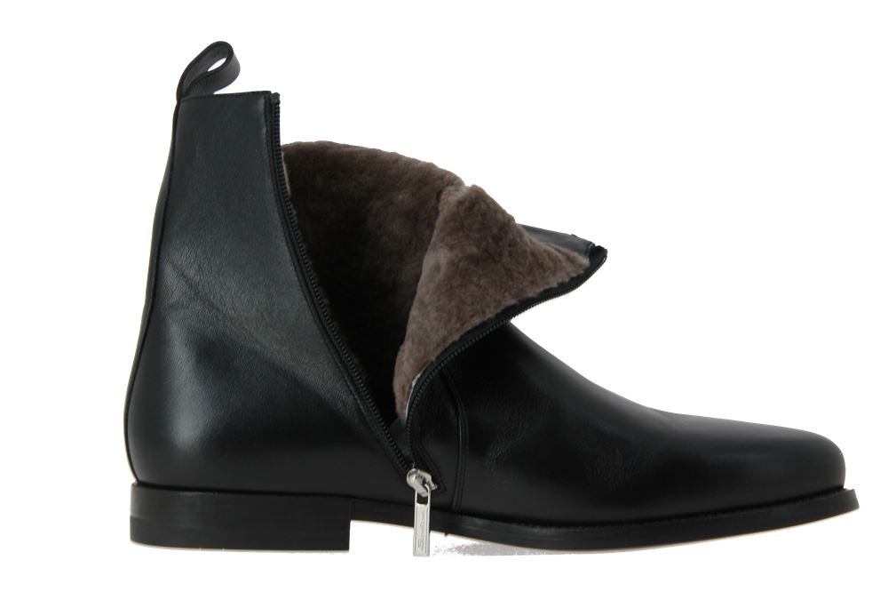 Santoni Stiefelette gefüttert NAPPA NERO (44) Santoni Stiefelette gefüttert NAPPA NERO (44)