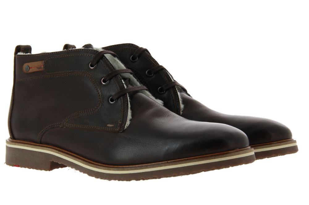 Lloyd Schnürstiefelette gefüttert SEMI CUBA CALF EBONY CIGAR (42)