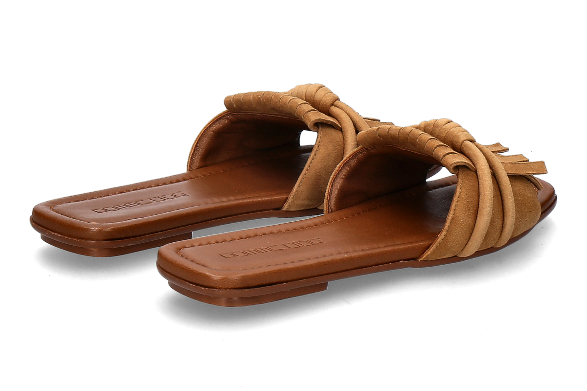 Pomme d Or Pantolette MILEY 4 CAMOSCIO- biscuit toffee_271400062_2