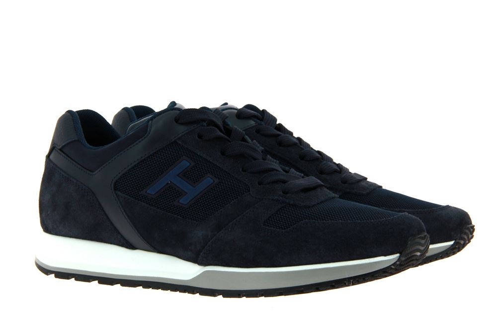 Hogan Sneaker ALLACCIATO H FLOCK DARKBLUE (40½)