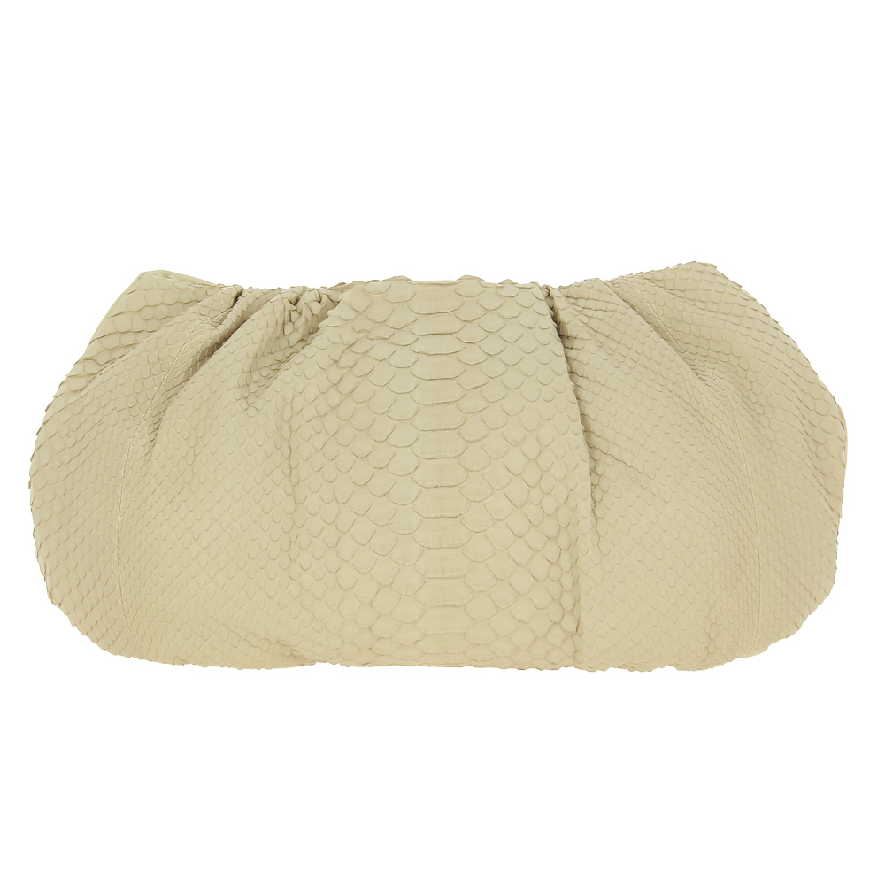 Silvano Biagini Clutch PITONE BEIGE 