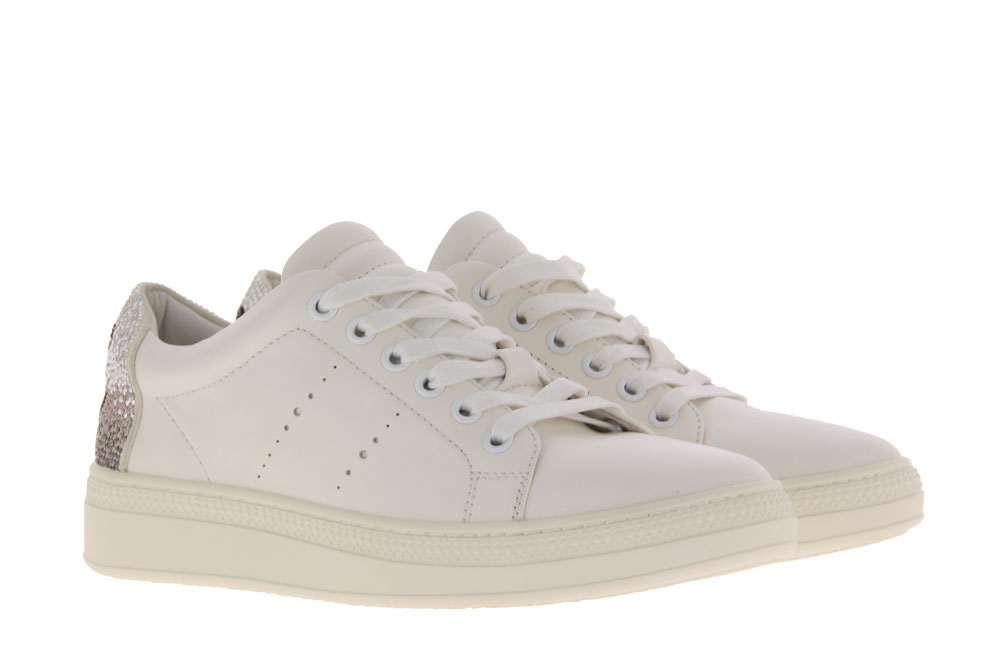 Lola Cruz Sneaker SMILEY PLATA SILVER (37 )
