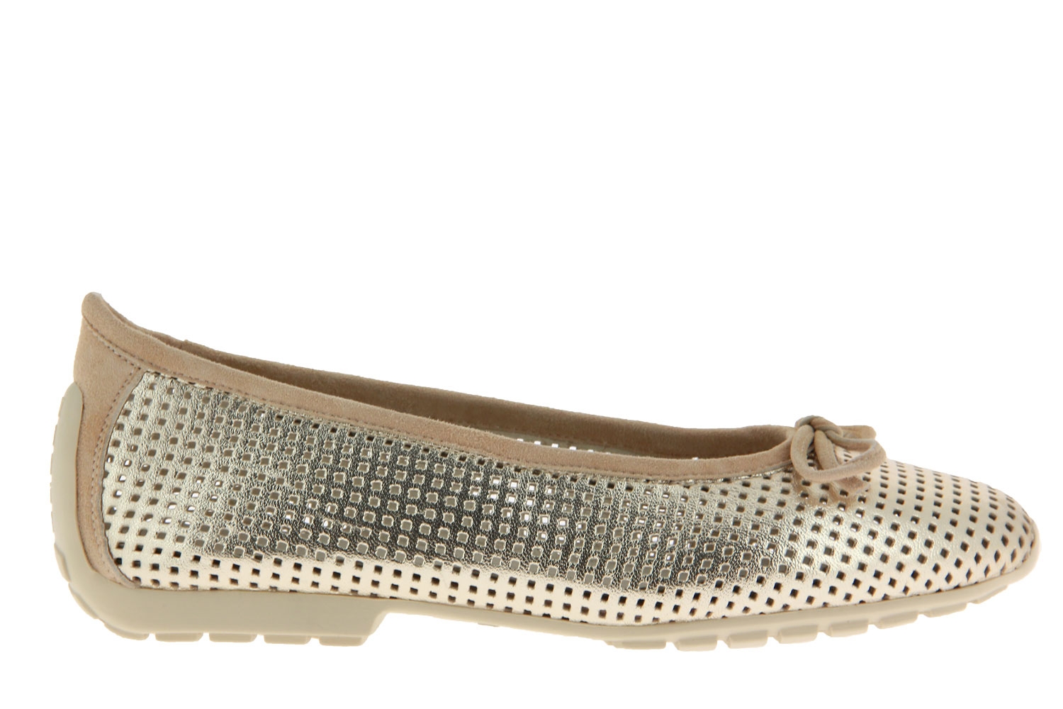 Mania Ballerina PROCAR PLATINO CAMOSCIO GOLD (40½)
