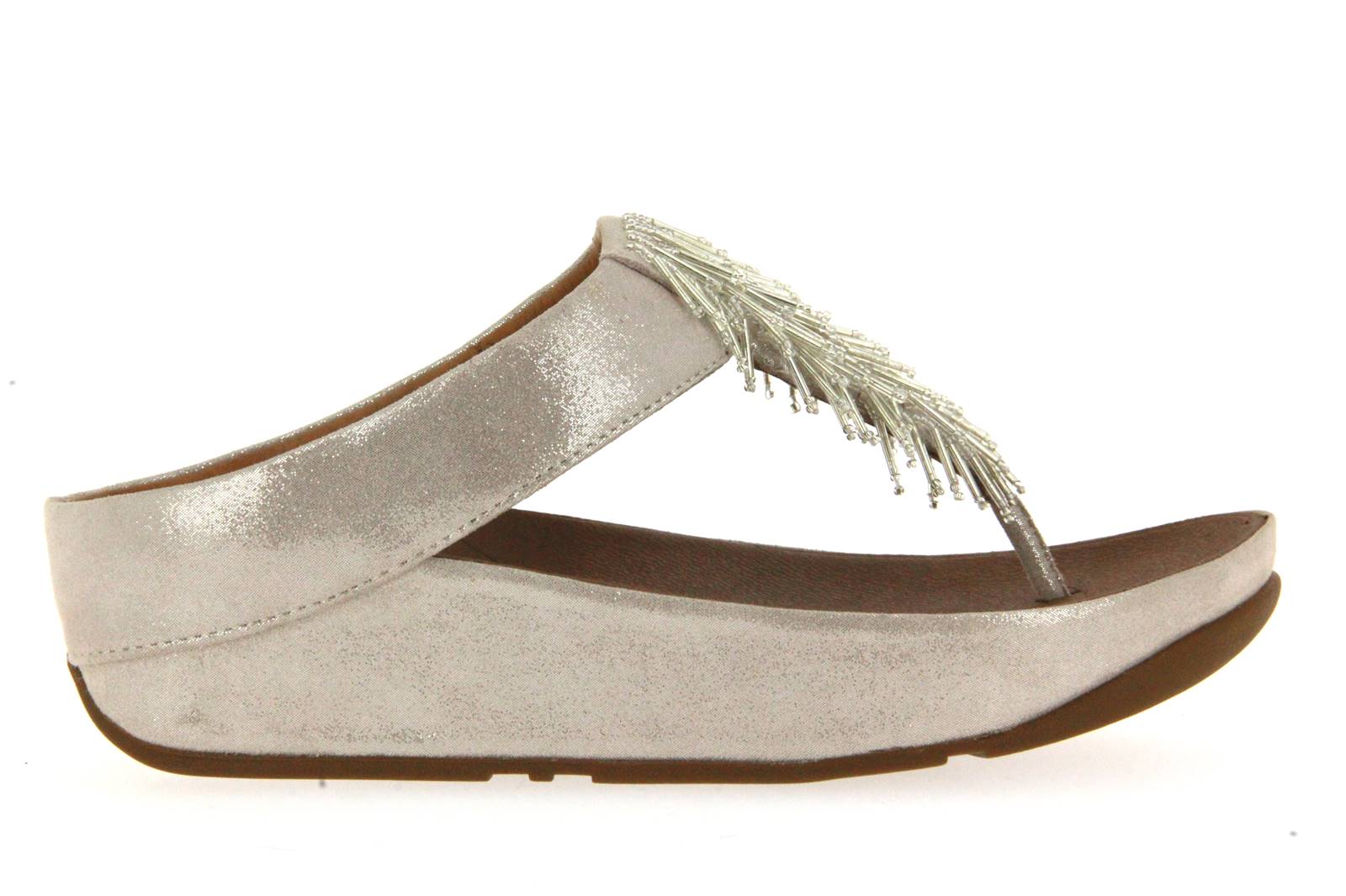 Fitflop Pantolette CHA CHA SILVER (36)