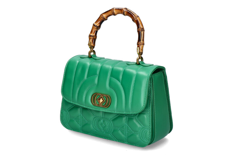 La Carrie Henkeltasche LEATHER GREEN