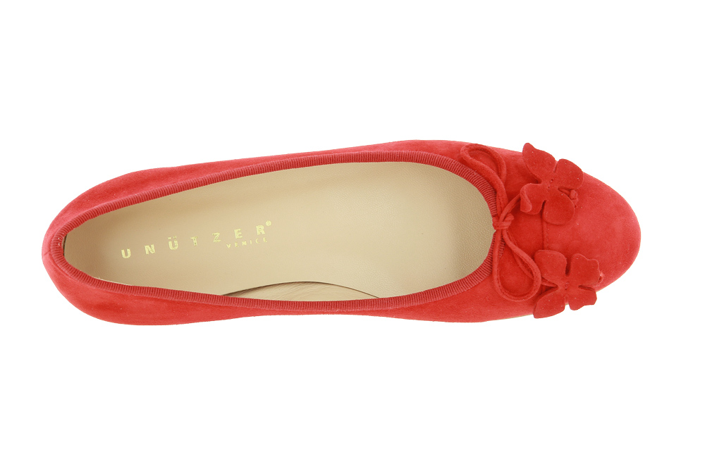 Unützer Ballerina FARFALLA CAMOSCIO ROSSO