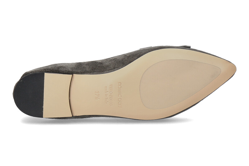 Pomme D'Or Slipper GRACE CAMOSCIO SAGE (39)
