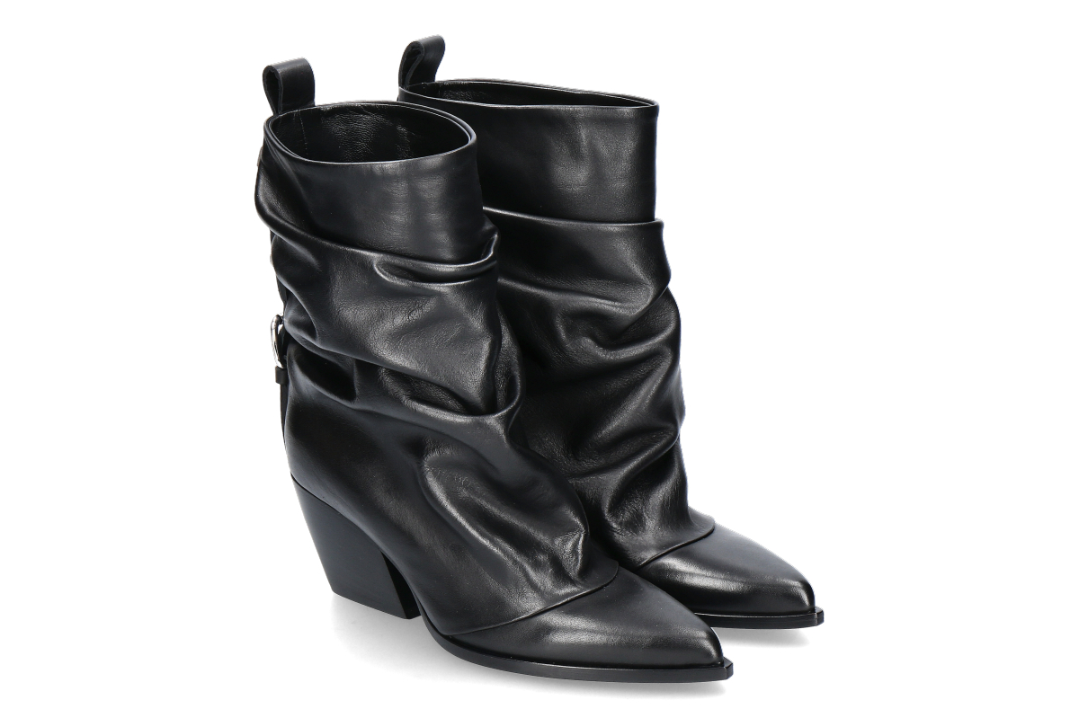 Elena Iachi Damen- Western Stiefelette BLUES- schwarz/ nero