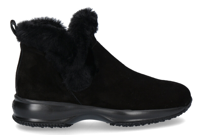 Hogan Stiefelette gefüttert INTERACTIVE SLIPON NERO (37½)