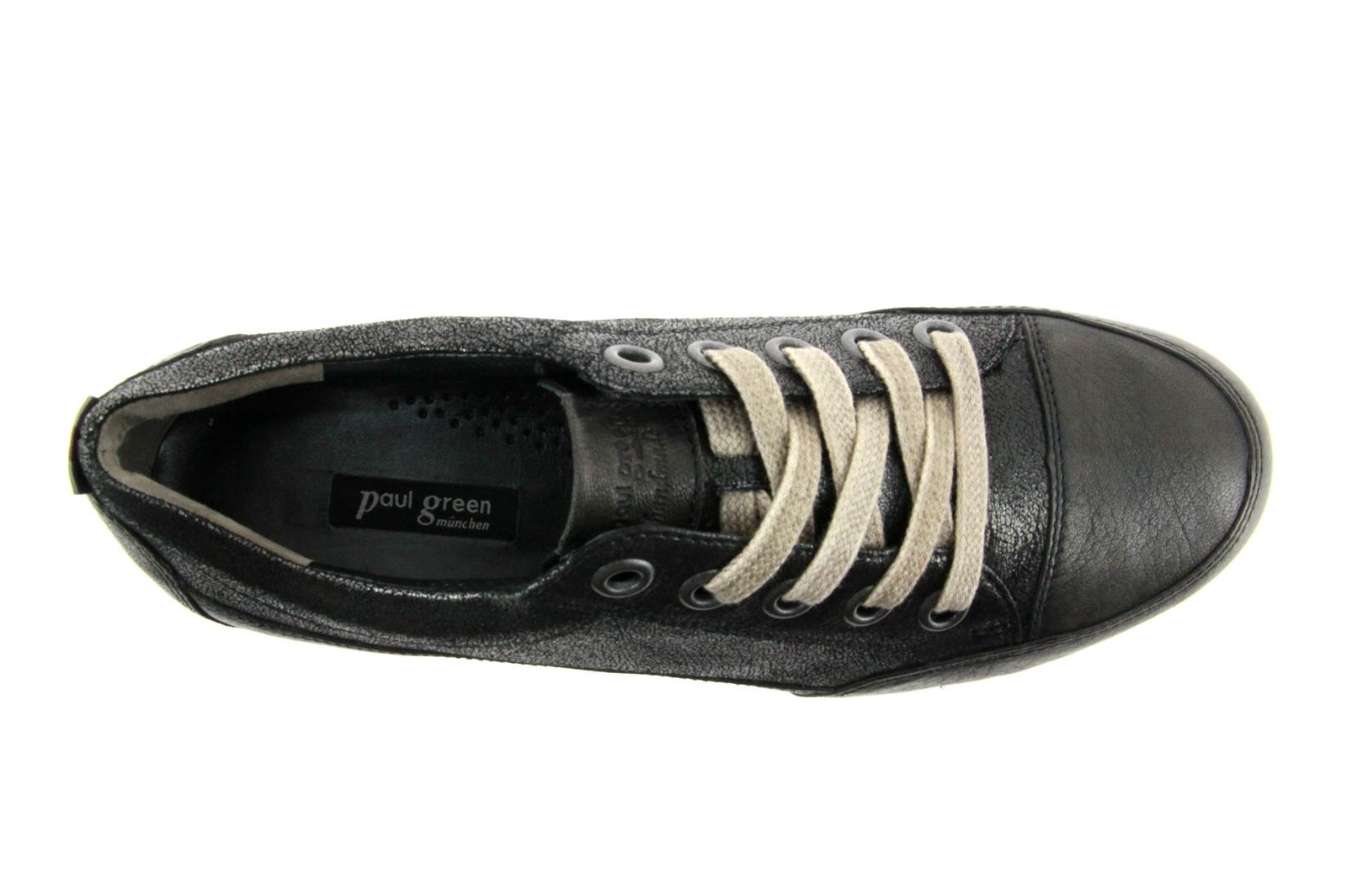 Paul Green Sneaker NAPPA ANTIK BRUSH METALLIC GREY (38½)