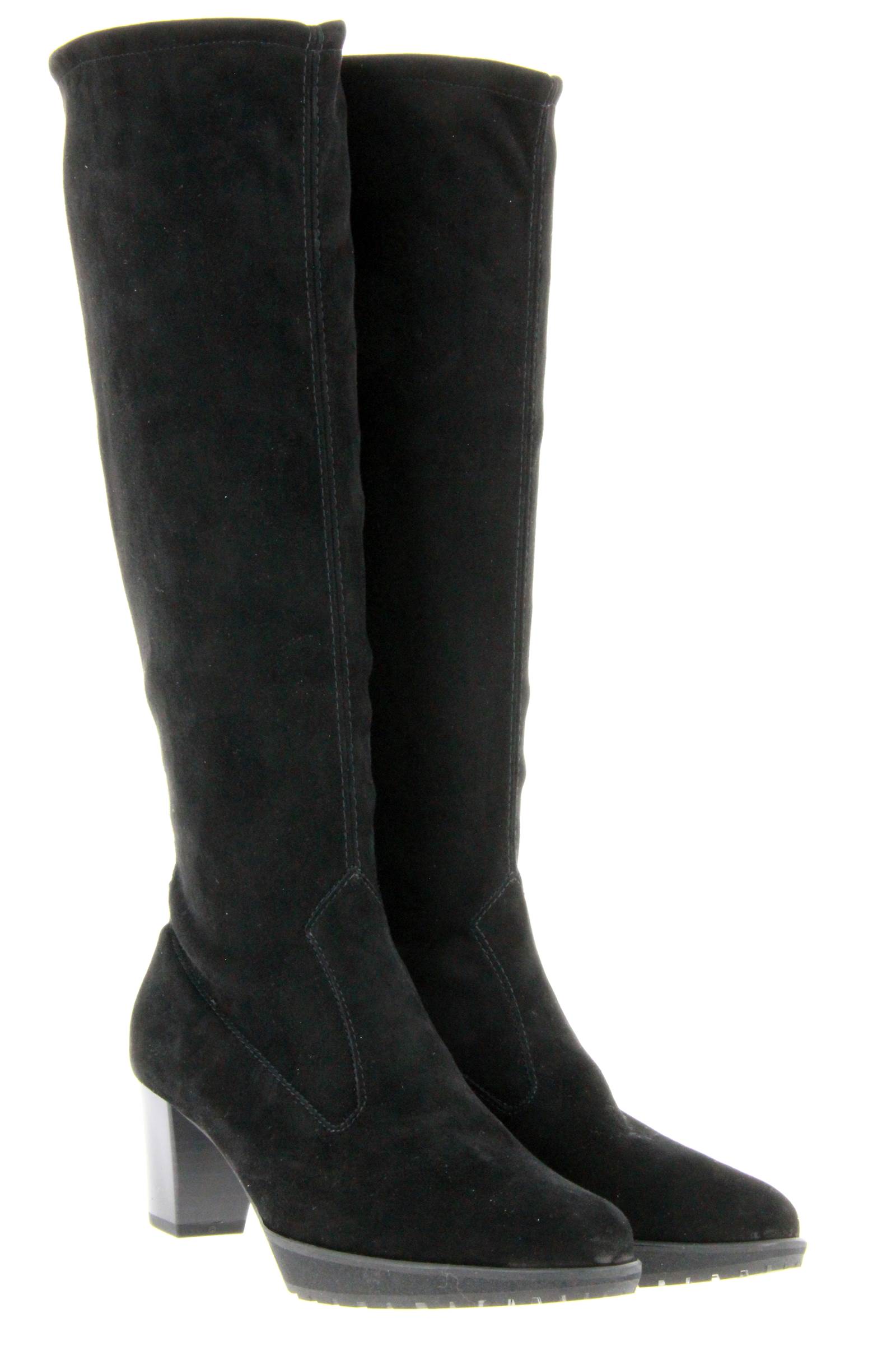 Peter Kaiser Schlupfstiefel DOLORES STRETCH BLACK SUEDE (35½)