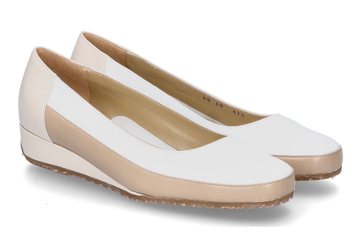 Bagnoli Slipper MONTE NOCCIOLA- beige/ creme/ weiss