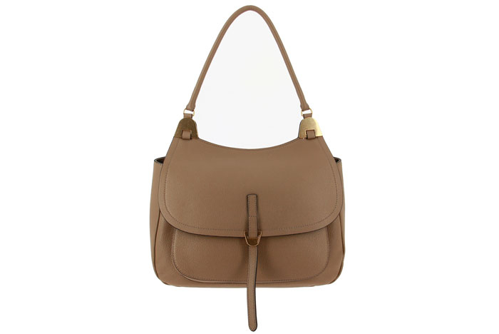 Coccinelle Handtasche FAUVE BORSA VITELLO TAUPE