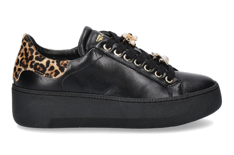 Meline Sneaker LOGIC NERO LEO BRILLO- schwarz