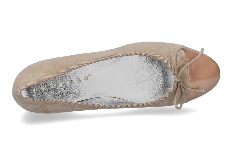 Unützer Ballerina CAMOSCIO BEIGE / PET. LIGHT PINK (41½)