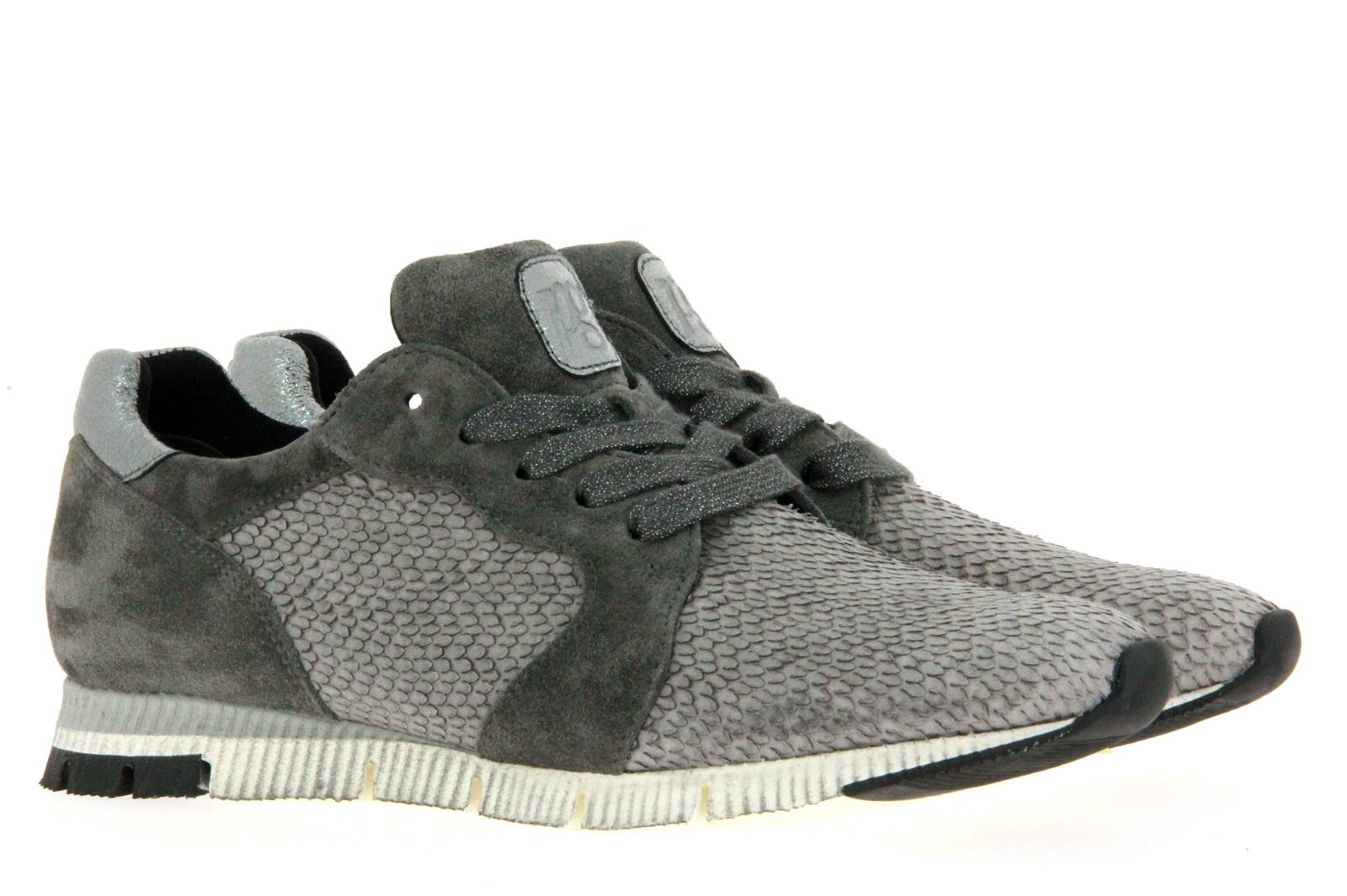 Paul Green Sneaker BOA MET GREY PIOMBO SILVER (41)