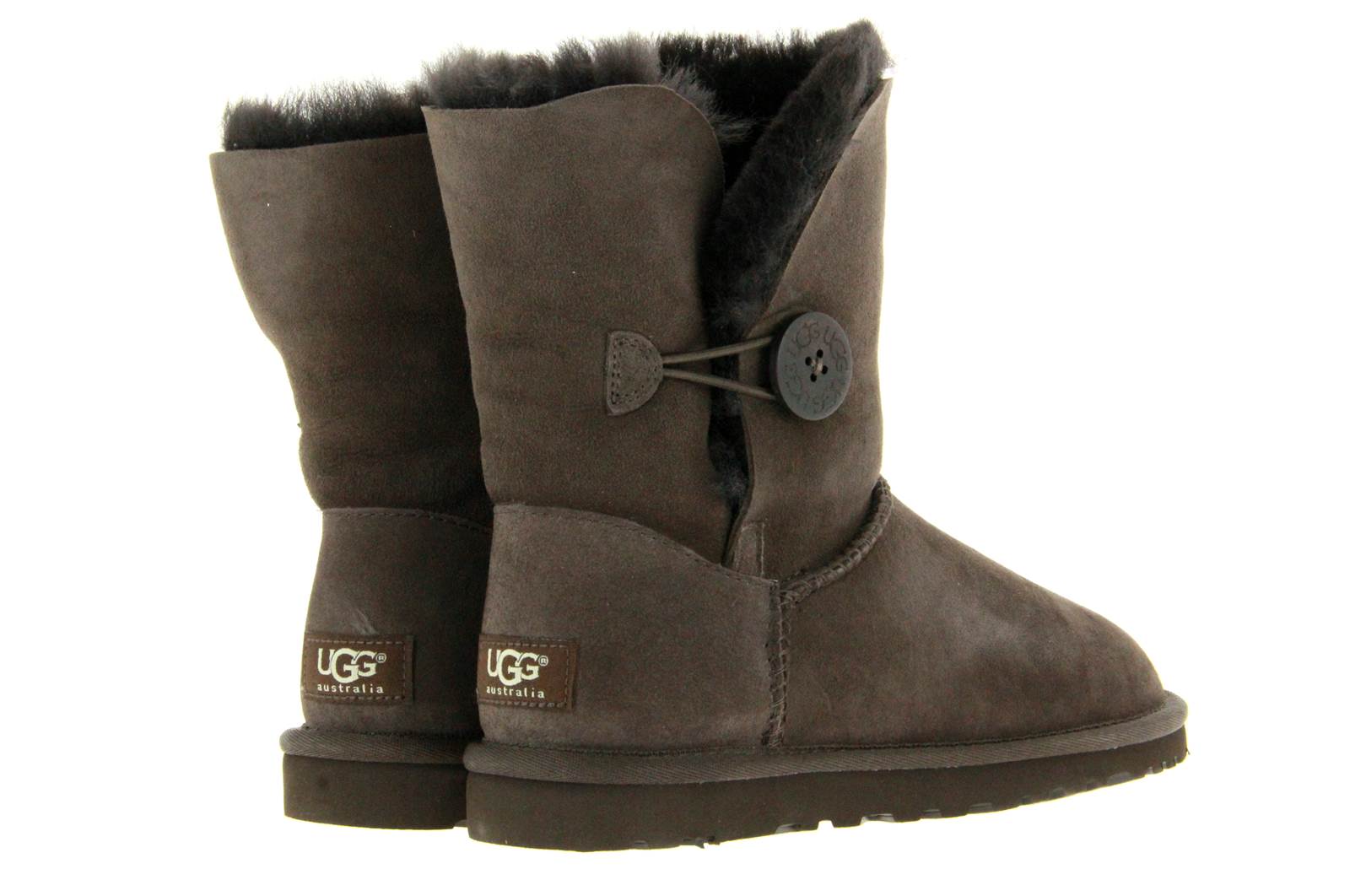 UGG Australia Boots BAILEY BUTTON CHOCOLATE (40)