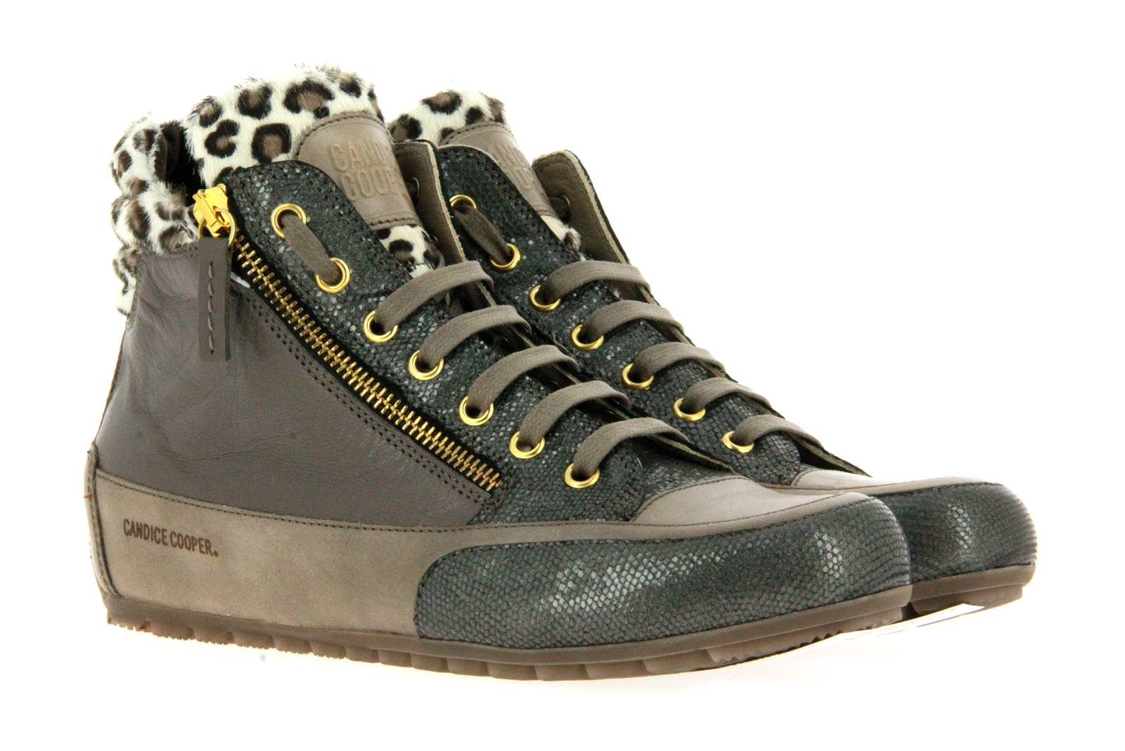 Candice Cooper High-Sneaker BASE FISH ANTHRA (35)
