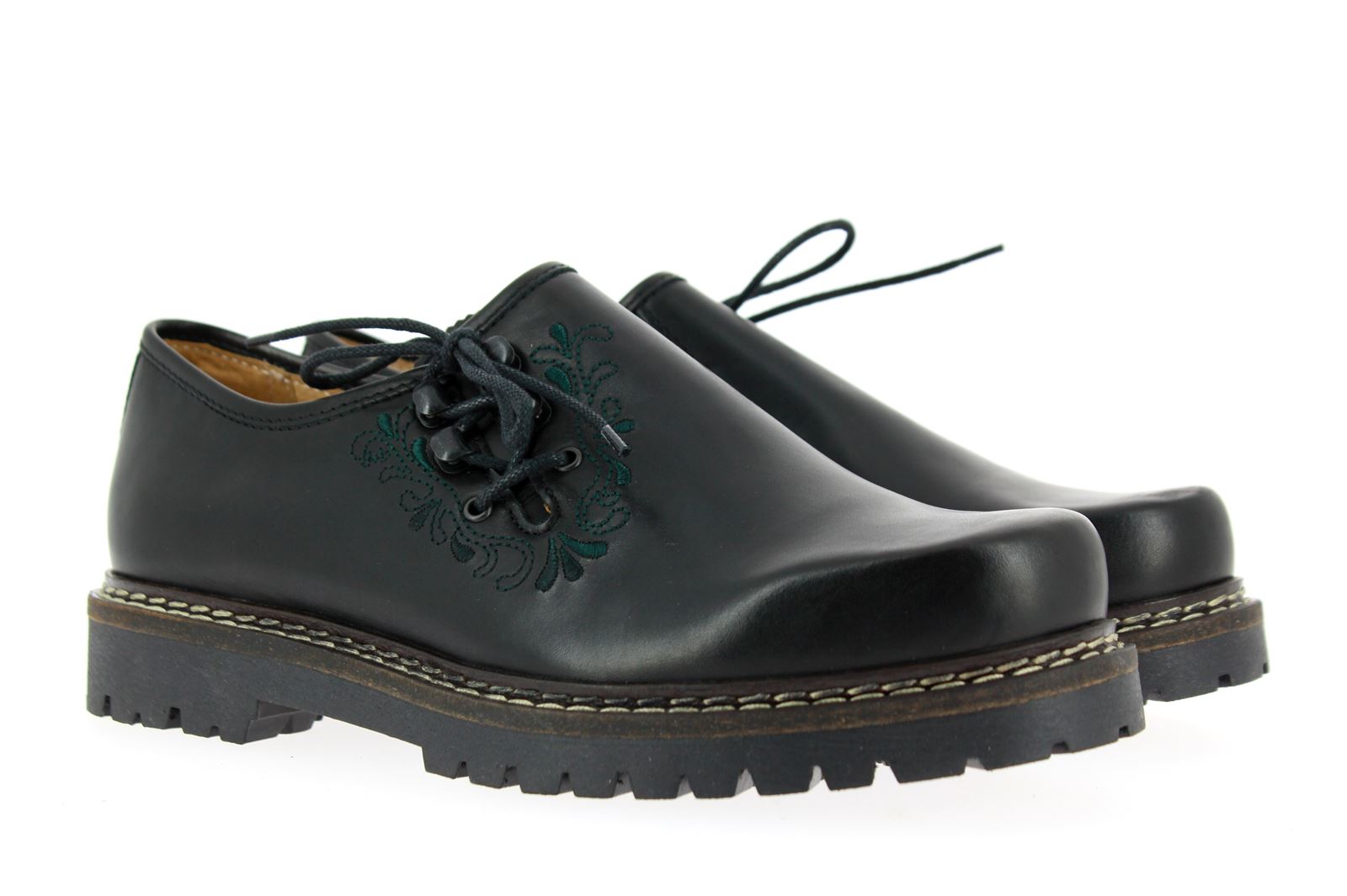 dirndl + bua Trachtenschuh SOFTY BLACK LEATHER (46) dirndl + bua Trachtenschuh SOFTY BLACK LEATHER (46)