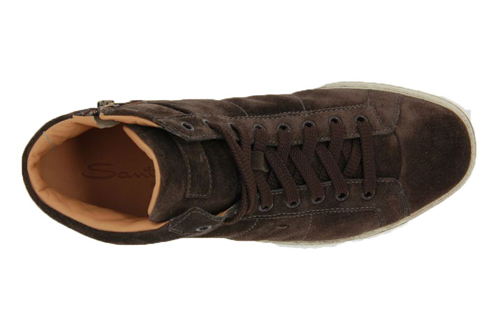Santoni Sneaker VELOURSLEDER BRAUN (40) Santoni Sneaker VELOURSLEDER BRAUN (40)