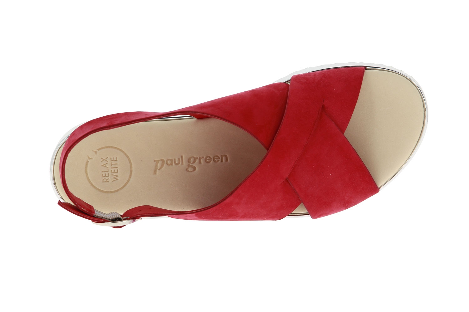 Paul Green Sandale ROYAL NUBUK RED (38)