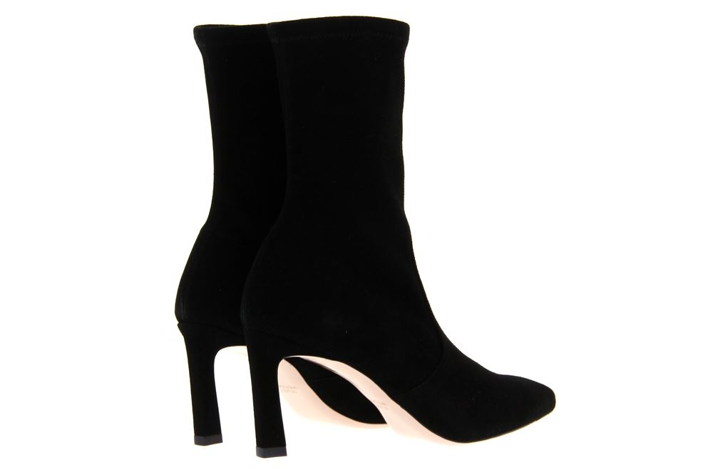 Stuart Weitzman Stiefelette RAPTURE 75 BLACK SUEDE (38½)