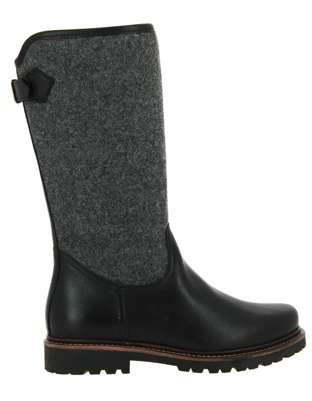 Dirndl + Bua Stiefel gefüttert PANIOLO LODEN SCHWARZ DUNKELGRAU (39) Dirndl + Bua Stiefel gefüttert PANIOLO LODEN SCHWARZ DUNKELGRAU (39)