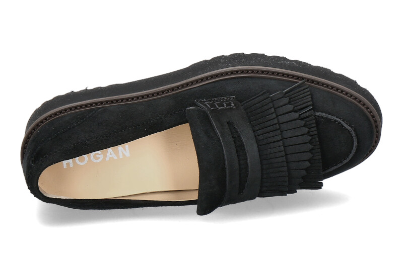 Hogan Plateauslipper FONDO URBAN MOCA FRANGIA NERO (37½) Hogan Plateauslipper FONDO URBAN MOCA FRANGIA NERO (37½)