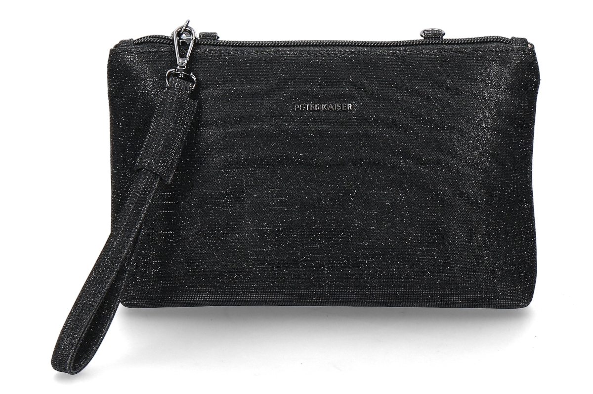 Peter Kaiser Handtasche GLITTER- schwarz/ black