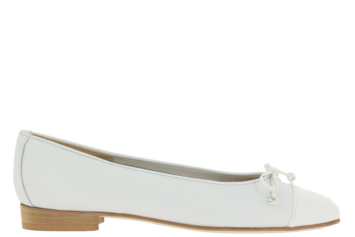 Lorbac Ballerina NAPPA BIANCO VERNICE