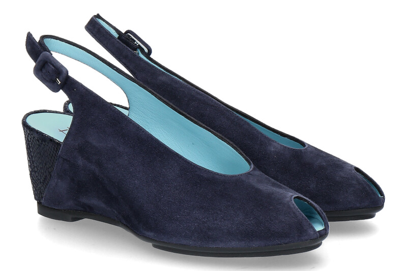 Thierry Rabotin Sandale CLAYTON CAMOSCIO DARK BLUE (40½)