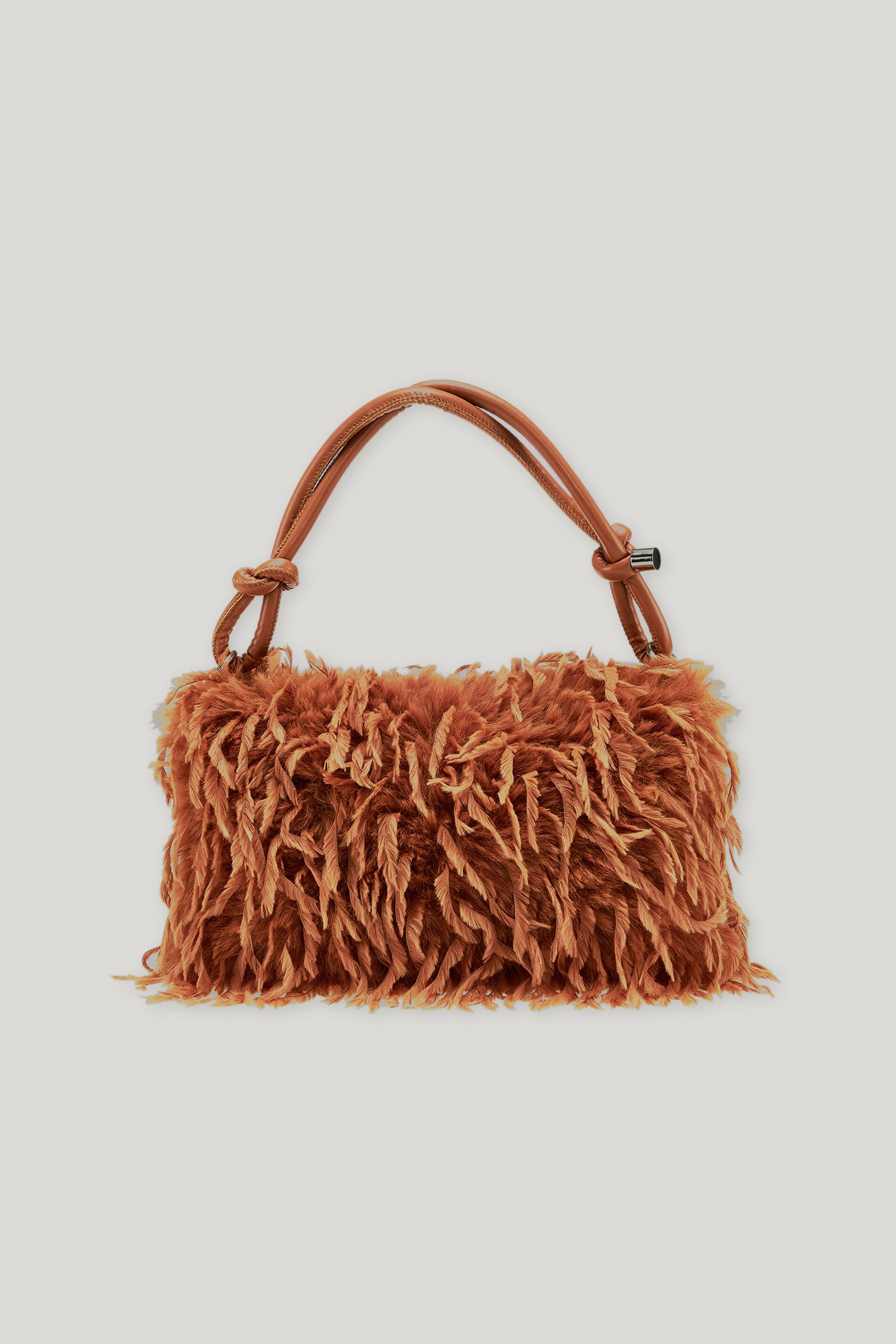 Luisa Cerano Tasche FELL-OPTIK - cinnamon/hellbraun